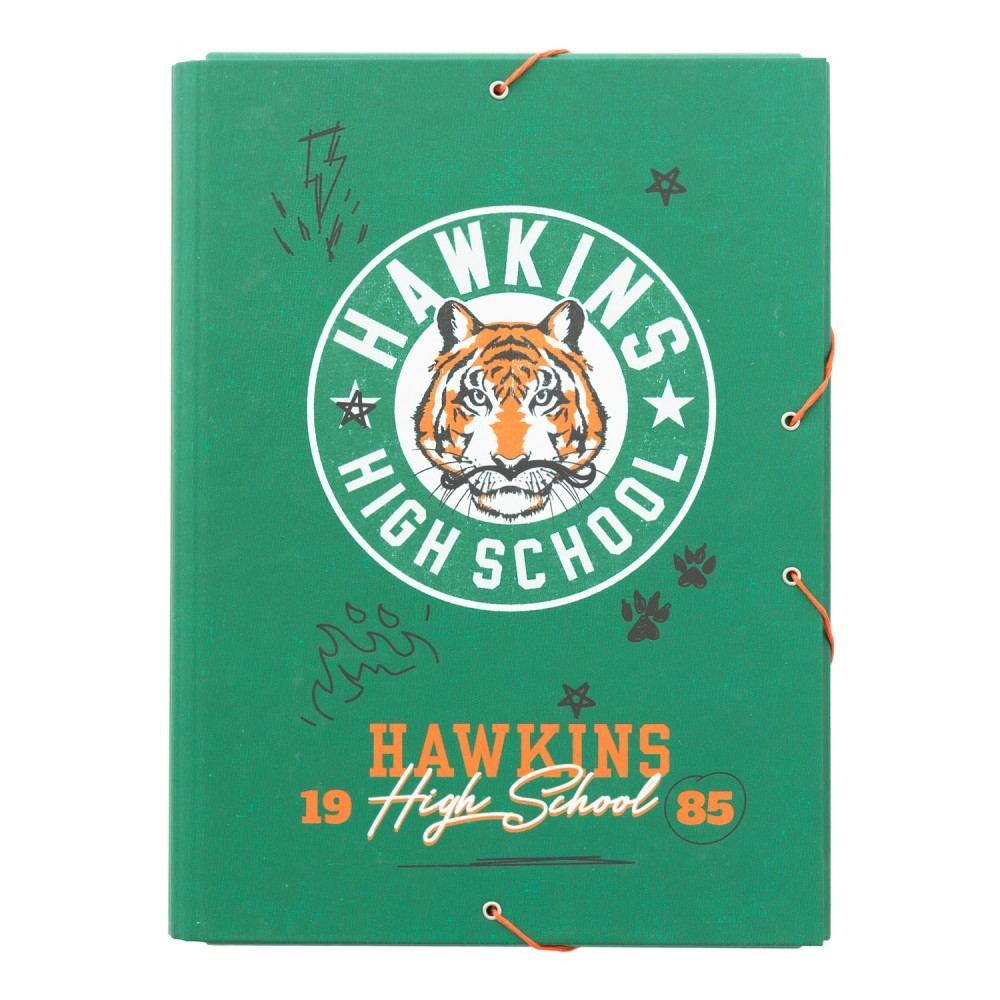 Grupo Erik Stranger Things - High School Chemise de classement - Multicolore